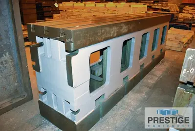 USED GIDDINGS & LEWIS T-SLOTTED RISER TABLES