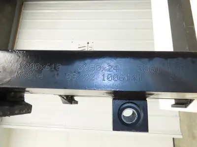VETTER 1006141 4x42" Class 3 Steel Side Shift Forklift Forks 20" Carriage