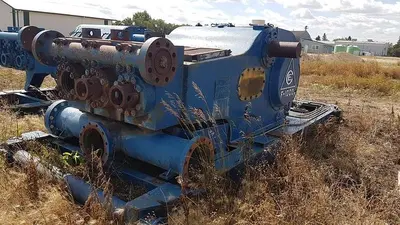 USED CONTINENTAL EMSCO F1000 TRIPLEX MUD PUMP