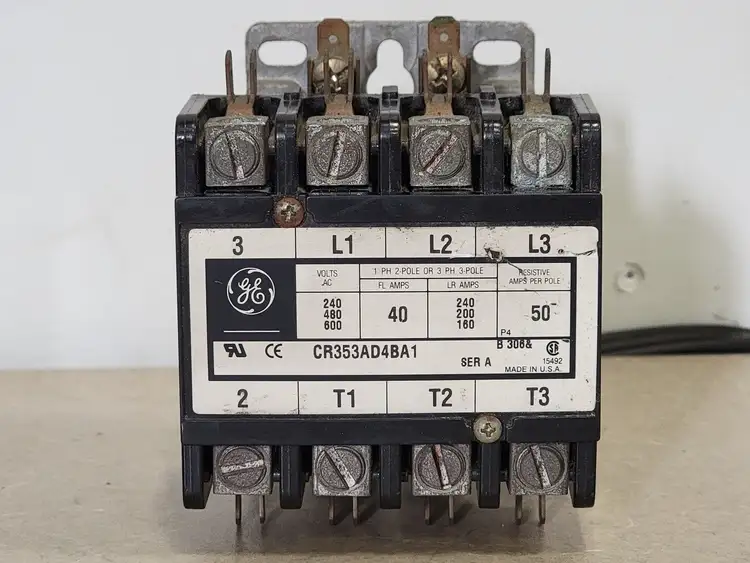 Used GENERAL ELECTRIC CR353AD4BA1 Switchgears British Columbia CA | Lenmark #241340