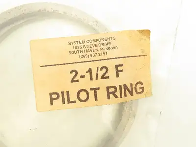 System Components Powertork 2-1/2F Gear Coupling Pilot Ring 5.75" OD  Lot of 2