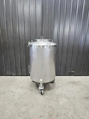 Used 135 Gallon Tank (Vessel), 316 Stainless Steel