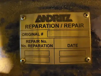 Used 2015 ANDRITZ D-17125 Screw Feeders British Columbia CA | Lenmark #1488876