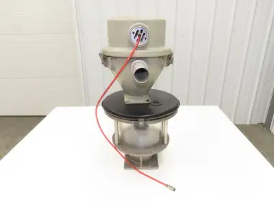 Conair DL8 Vacuum Receiver Loader 8" Clear Hopper Pneumatic Valve