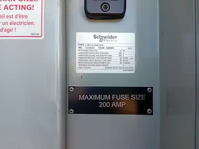 Outdoor Portable Substation w/ 1000 kVA Transformer, 4160V HV, 600Y/346V LV