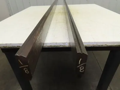 Press Brake Punch Die Set 73" Long 90°V 1/2" Tang 15/16" W 2-3/4" H