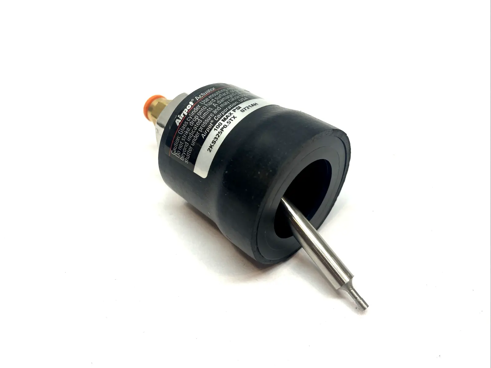 USED AIRPOT CORPORATION PNEUMATIC ACTUATOR NO ROD CONFIG.