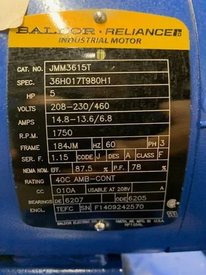 USED Carver Pump KWP88-200-313-5 SF