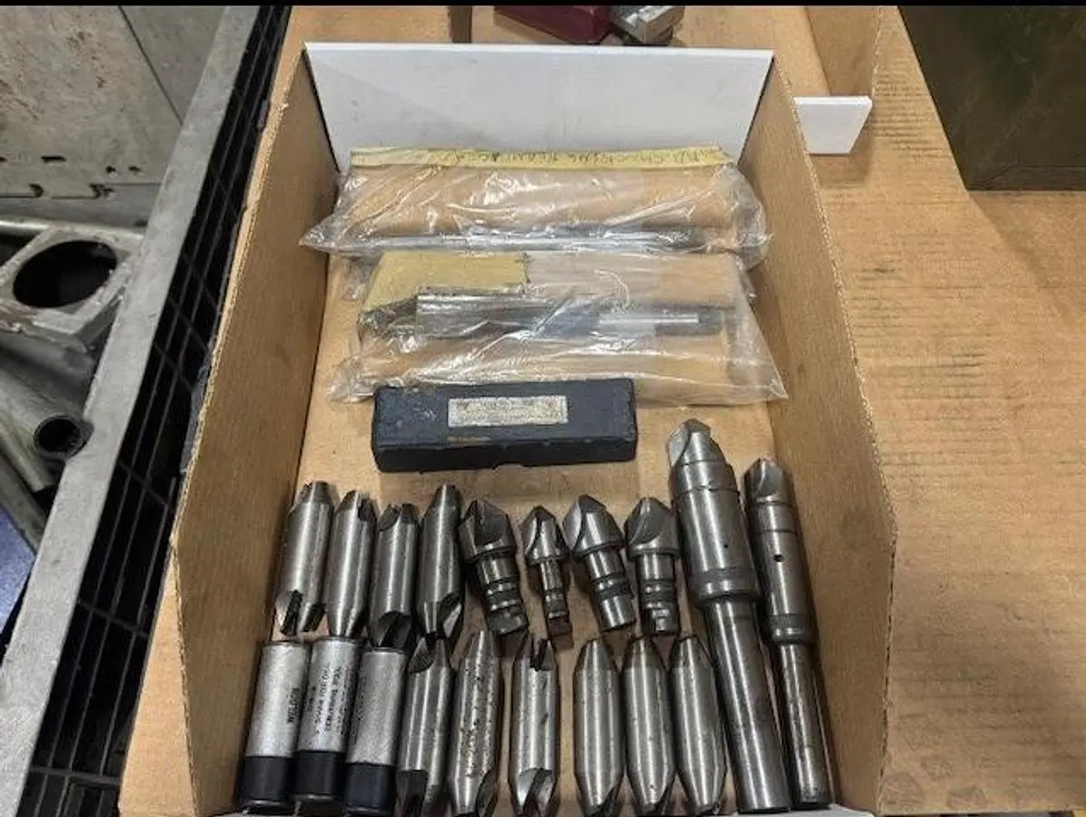 USED CNC/LATHE COUNTER SINK AND DE-BURRING TOOLING