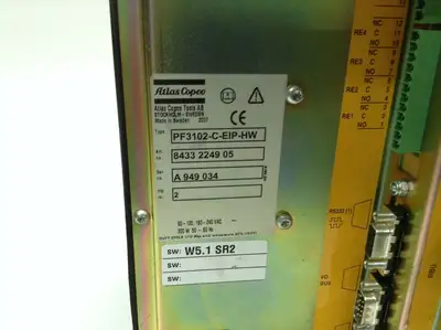 Used Atlas Copco Tensor SL Nutrunner Controller PF3102-C-EIP-HW Air Tools, DC Electrical Tools & Accessories Michigan US | Maverick Industrial Sales #1489295