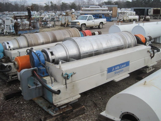 Used ALFA LAVAL/SHARPLES XM706 Decanter Centrifuges New Jersey US | Perry Equipment #117823