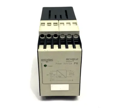 2.423.417.00,PS Systron | Entrelec Schiele 2.423.417.00 PS Systron Power Supply 90-140VAC 24VDC 2A - Used