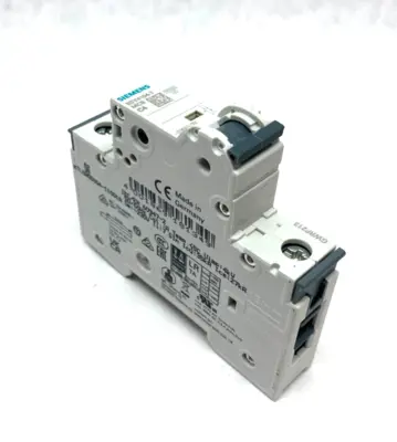 USED SIEMENS MINIATURE CIRCUIT BREAKER 1-POLE MCB C4