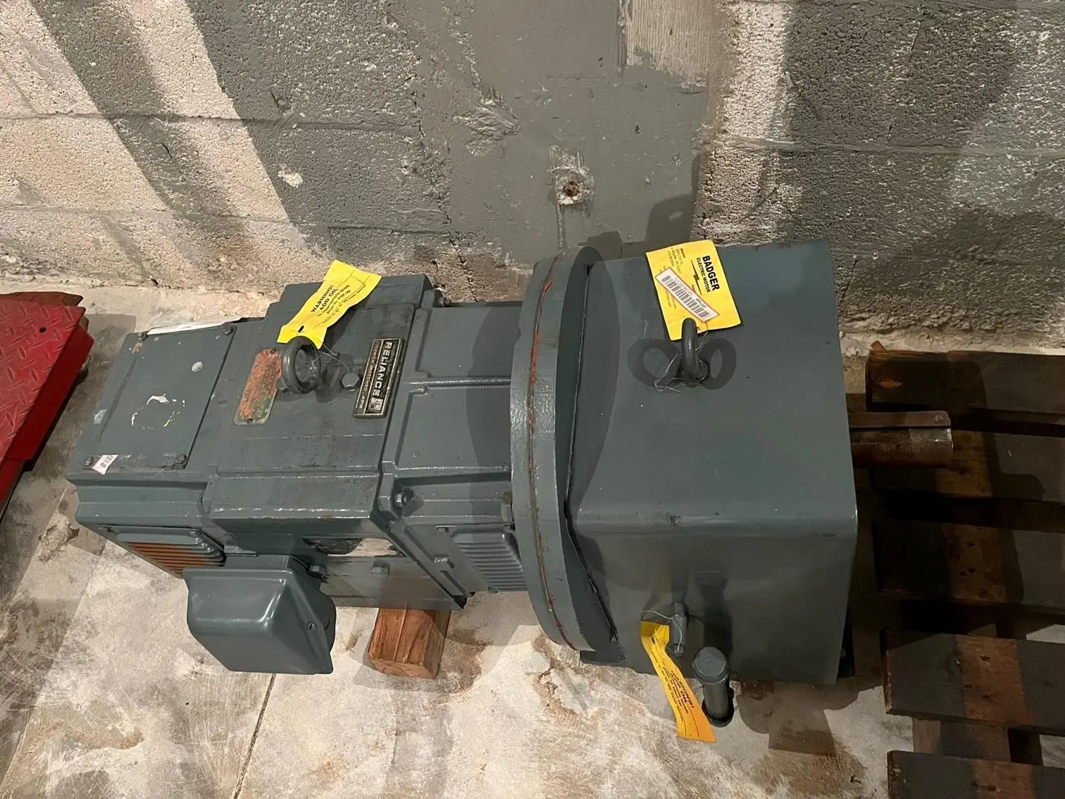 USED RELIANCE ELECTRIC COMPANY, CLEVELAND FRAME 258ATDZ