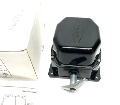 New | in-Stock REES Cable Operated "slack-style" Pull Switch 2 NO + 2 NC 2669 Relays & Switches Michigan US | Maverick Industrial Sales #1468005