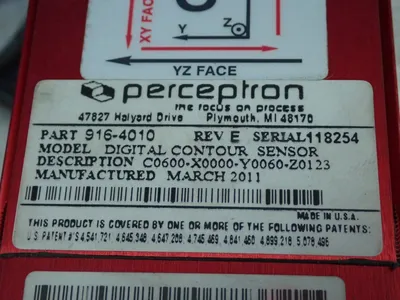 NEW PERCEPTRON C0600X0000Y0060Z0123