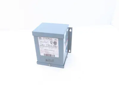 Square D 250SV75B Step Down Power Transformer 0.250KVA 1pH HV 230/270V LV 115V