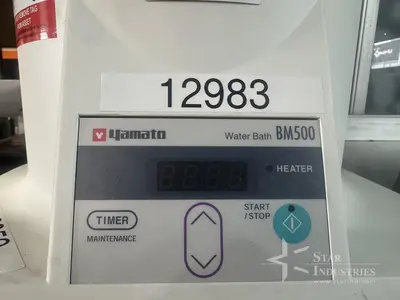 Used YAMATO BM500 Lab Water Baths California US | Star Industries #1254471