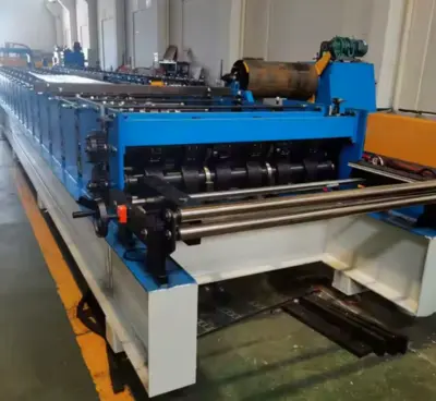 Dovetail Deck Roll Forming Machine – UAE