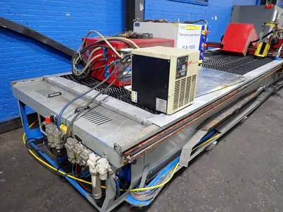 Used 2017 MESTEK MACHINERY  / IPG PHOTONICS LASER MAX 1.5  / YLS1500 Laser Cutters Ohio US | HGR 24 #728386