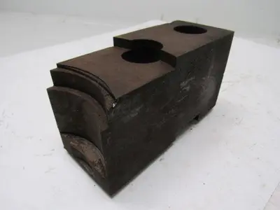 Huron T11248 Lathe Chuck Soft Jaws 6"L x 2-1/2"W X3-1/4"T Lot of 3