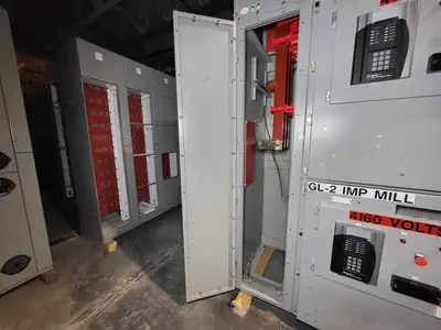 Siemens 4160 Volt MCC 400 amp each/1250 hp Vac contactors