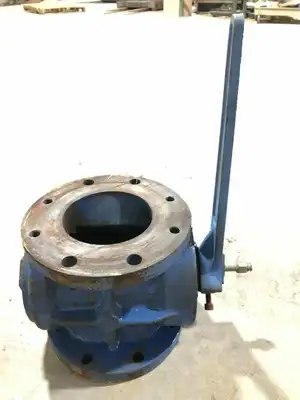 CGA 6″ CI Lever-Operated Gas Shut-Off Plug Valve 125PSI