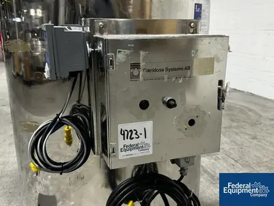 USED Lee Industries 500 Liter Lee Reactor, 316 S/S, 50/100#