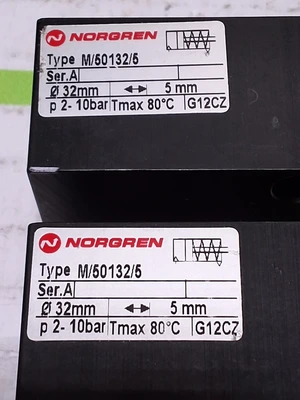 NORGREN M/50132/5 SER. A 32mm BORE 5mm STROKE PNEUMATIC CLAMPING CYLINDER