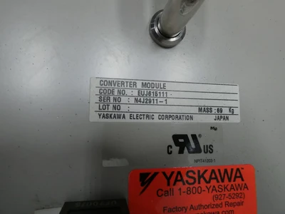 Used YASKAWA EUJ615111 Motors (misc) Ohio US | Aucto #1394449