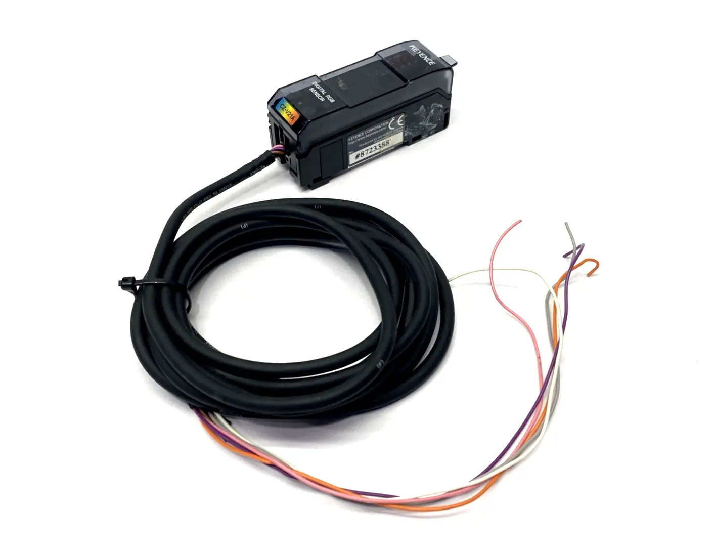 CZ-V21A | Keyence  RGB Digital Sensor Amplifier Unit, NPN - Used