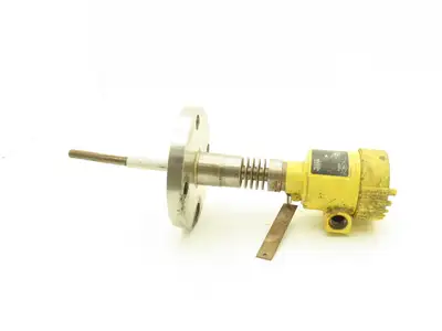 Vega Cap 62UX BHARANX6 Capacitive Indicator Probe 2" Flange Slight Bend In Probe