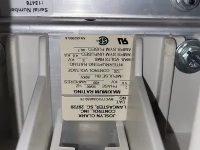 Used BENSHAW CFMVRSM18TS-350-4160-1 Switchgears British Columbia CA | Lenmark #239538