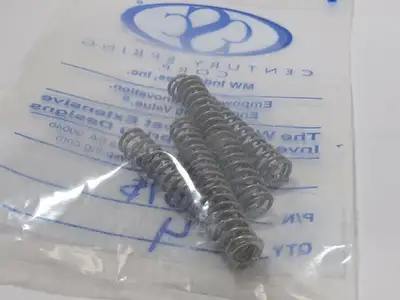 NEW CENTURY SPRING COMPRESSION SPRING 2.5”, .0420” OD, .310” ID