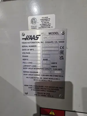 2021 HAAS UMC-500SS Machining Centers, Horizontal, (5-Axis or More) | Machnet (11)