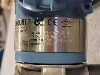 New | in-Stock ROSEMOUNT 3095MA2CAAA13AA000DBQ4 Misc Electrical & Power Parts British Columbia CA | Lenmark #250103