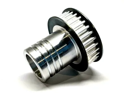 30T | Tooth Aluminum Timing Pulley 14mm Shaft 13mm Belt Width - New Other