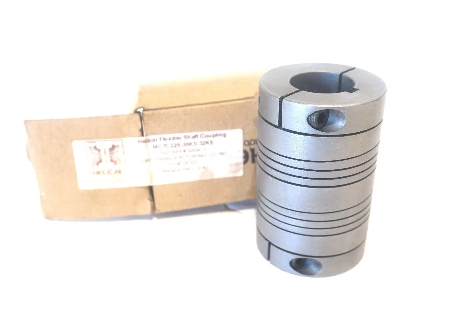 NEW HELICAL MC7C225-36K5-32K5 FLEXIBLE SHAFT COUPLING 520403 MC7C22536K532K5