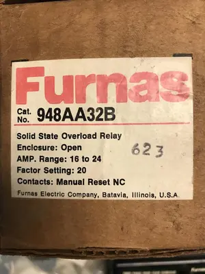 New | in-Stock FURNAS 948AA32B Miscellaneous Equipment (Electrical & Power) | Surplus Asset Holdings #1189614