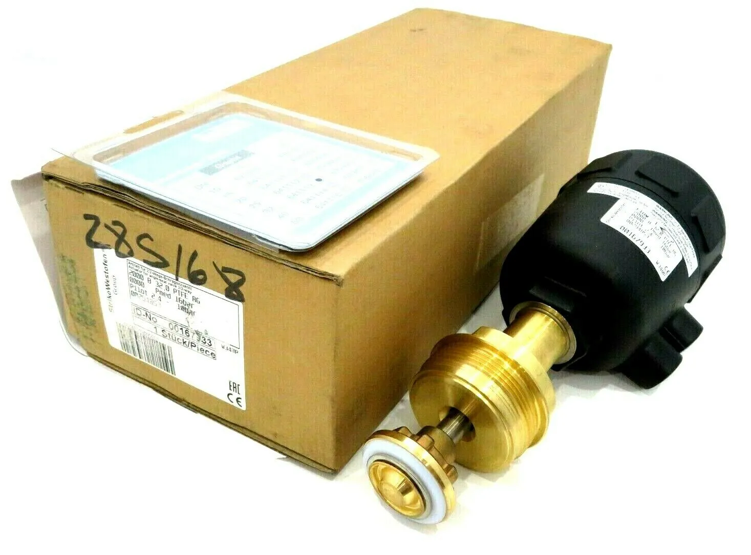 NEW BURKERT 00167933 CONTROL SEAT VALVE 2000B320PTFERG