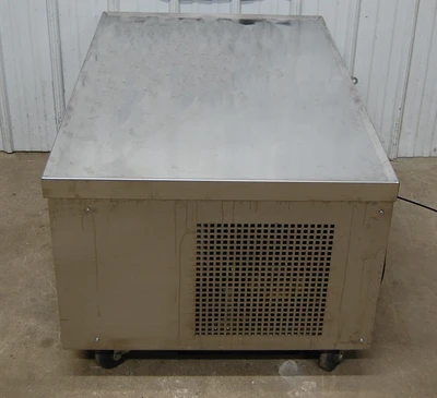 142-1114 True TRCB-48 4 Foot Equipment Griddle Stand w 2 Drawer Chef Base Cooler