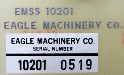 USED EAGLE MACHINERY EMSS-10201 CIRCUIT BOARD EMSS10201