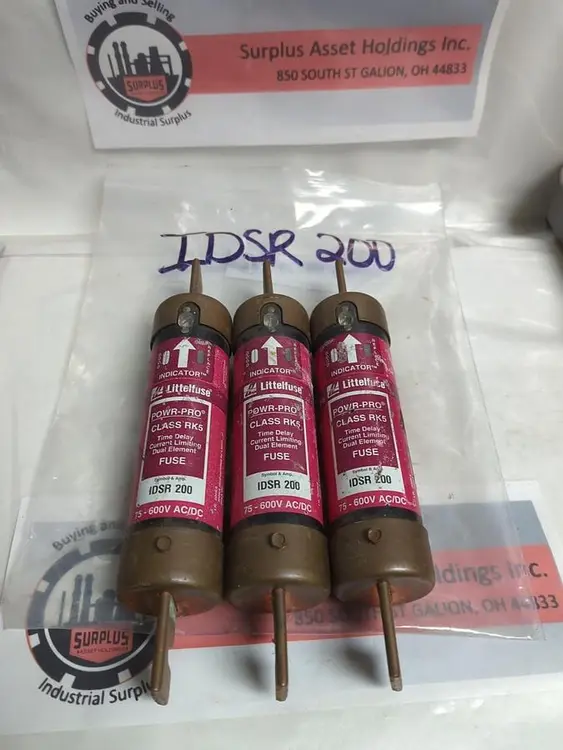 Used LITTELFUSE IDSR200 Miscellaneous Equipment (Electrical & Power) | Surplus Asset Holdings #1195903