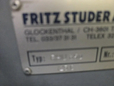 USED STUDER RHU-650-125C