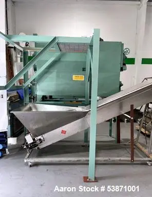 Used Cleaning and Sizing Herb Processing Line