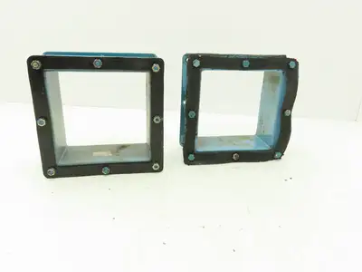 Wiegmann JWN663 6"x6" Wireway Nipple Feed-Through 3" Hoffman Lot of 2