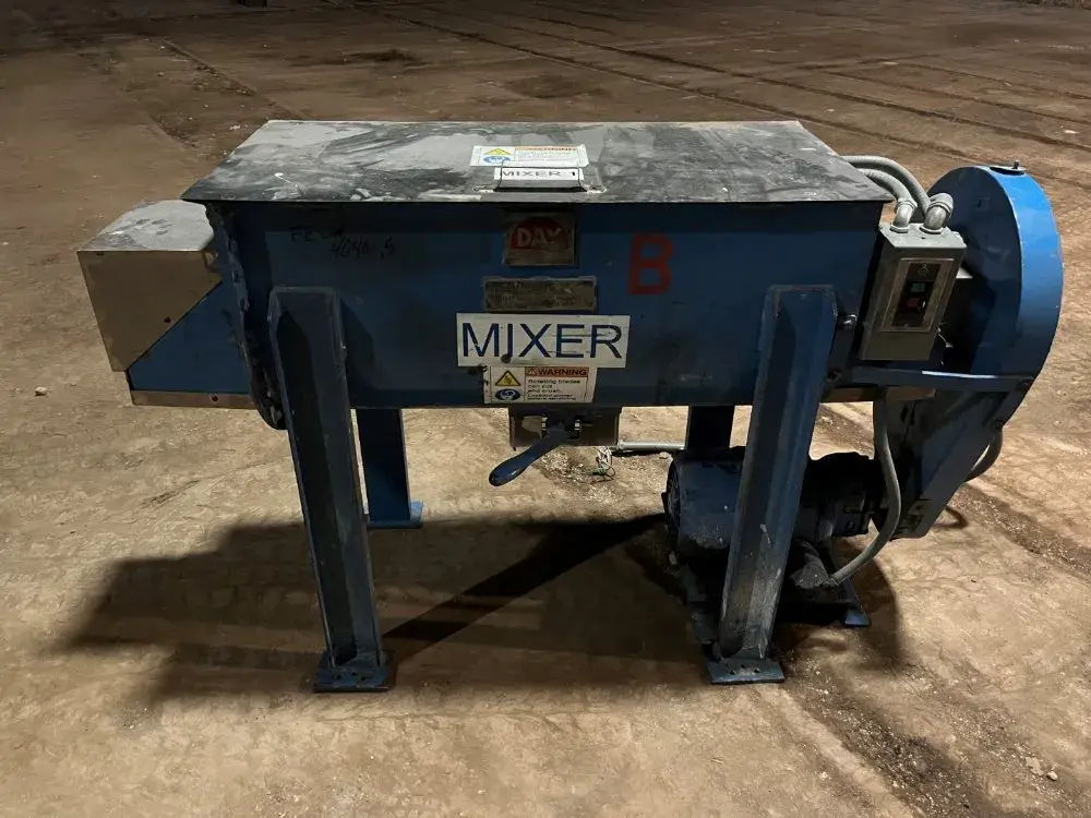 5 Cu Ft Day Ribbon Blender, C/s