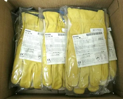 NEW LOT OF 6 PAIR IMPACTO BG650 ANTI-VIBRATION GLOVE X-LARGE