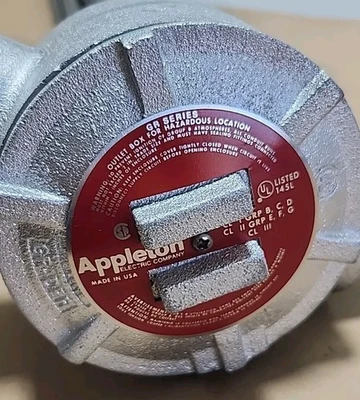 NEW Appleton 422-80-107-F-102-X
