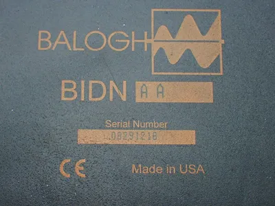 Used BALOGH BIDN AA PLC Input & Output Ohio US | HGR 24 #904353